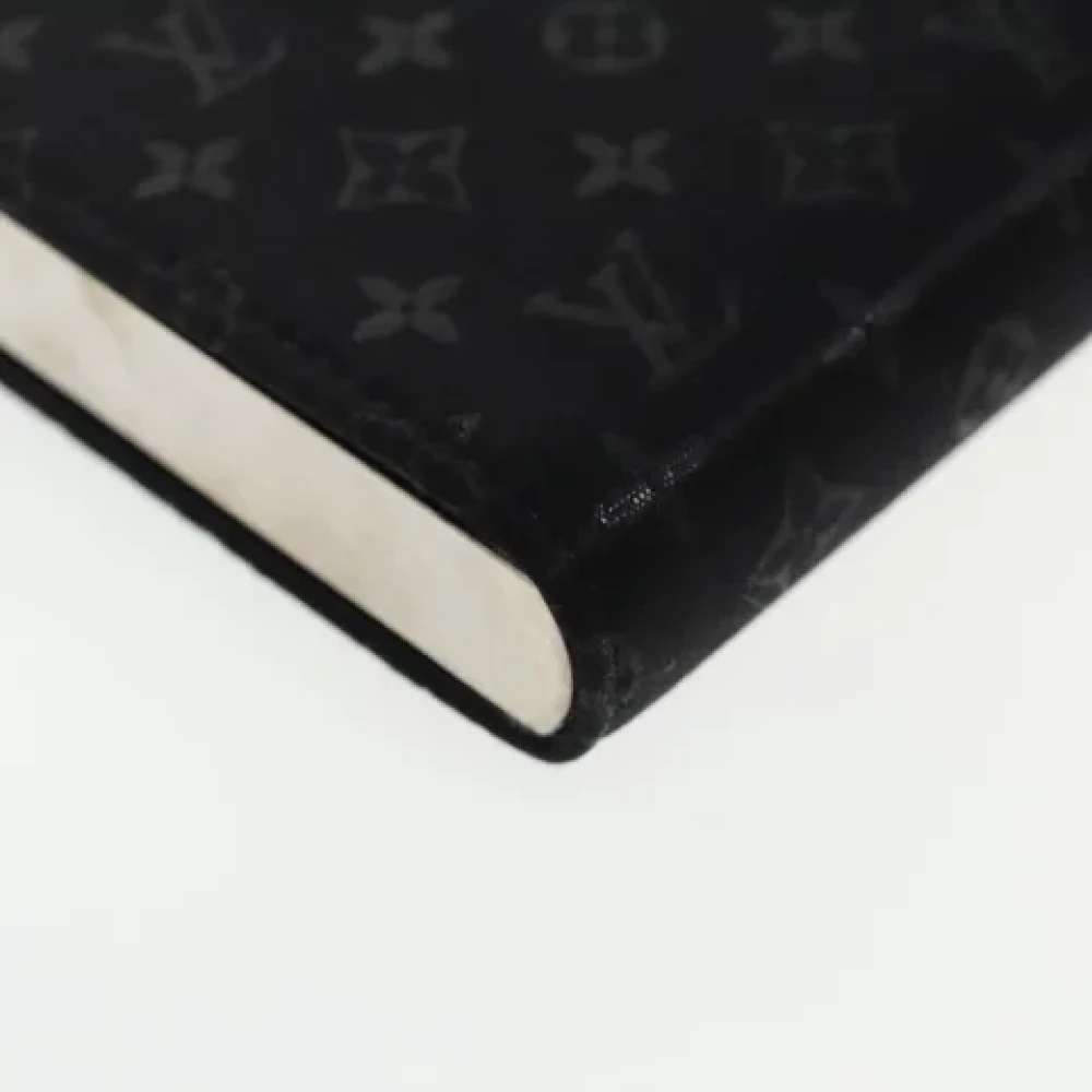 Louis Vuitton Vintage Pre-owned Silk louis-vuitton-bags Black Dames