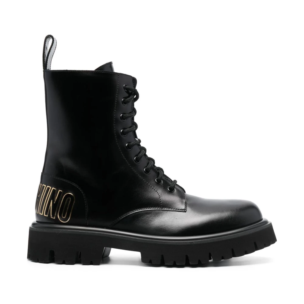 Shoes > Boots > Lace-up Boots - - Moschino - Modalova