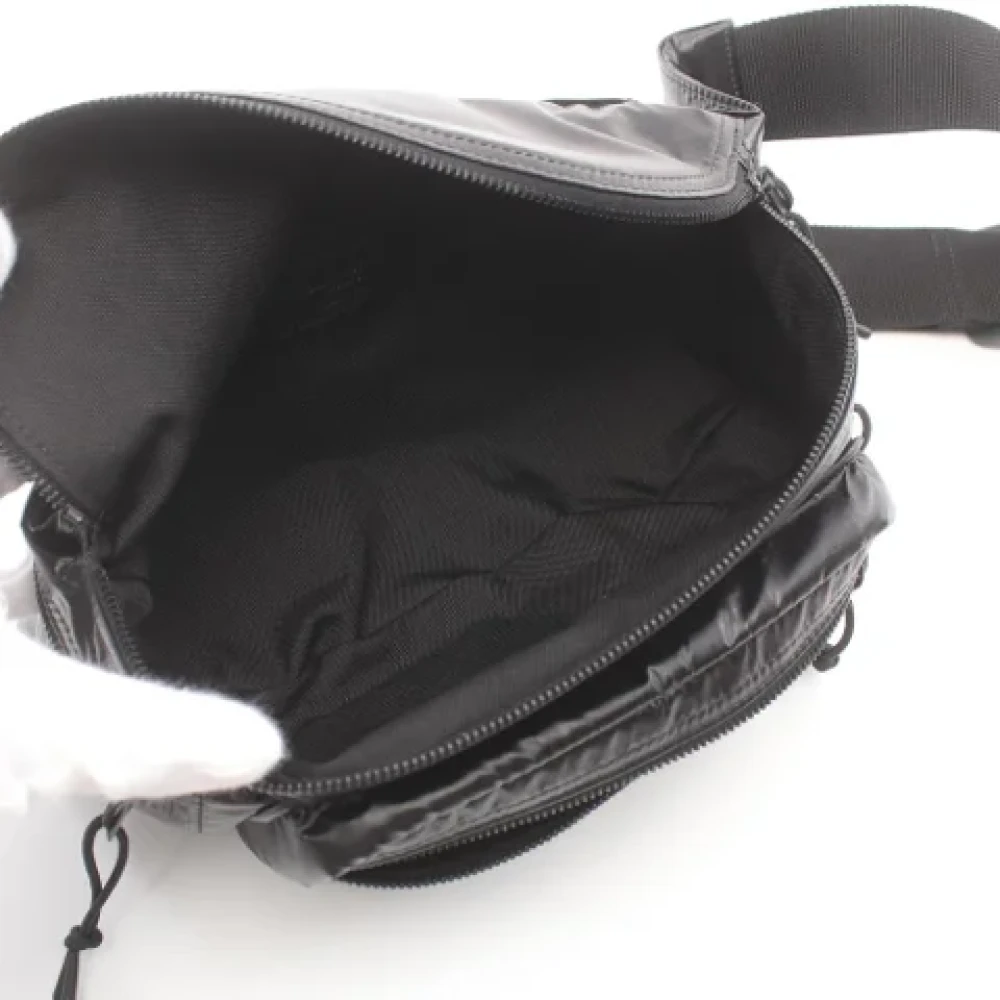 Yves Saint Laurent Vintage Pre-owned Nylon crossbody-bags Black Dames