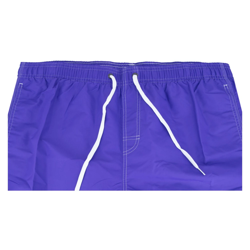 Sundek Heren Zwemshorts met Veters Purple Heren