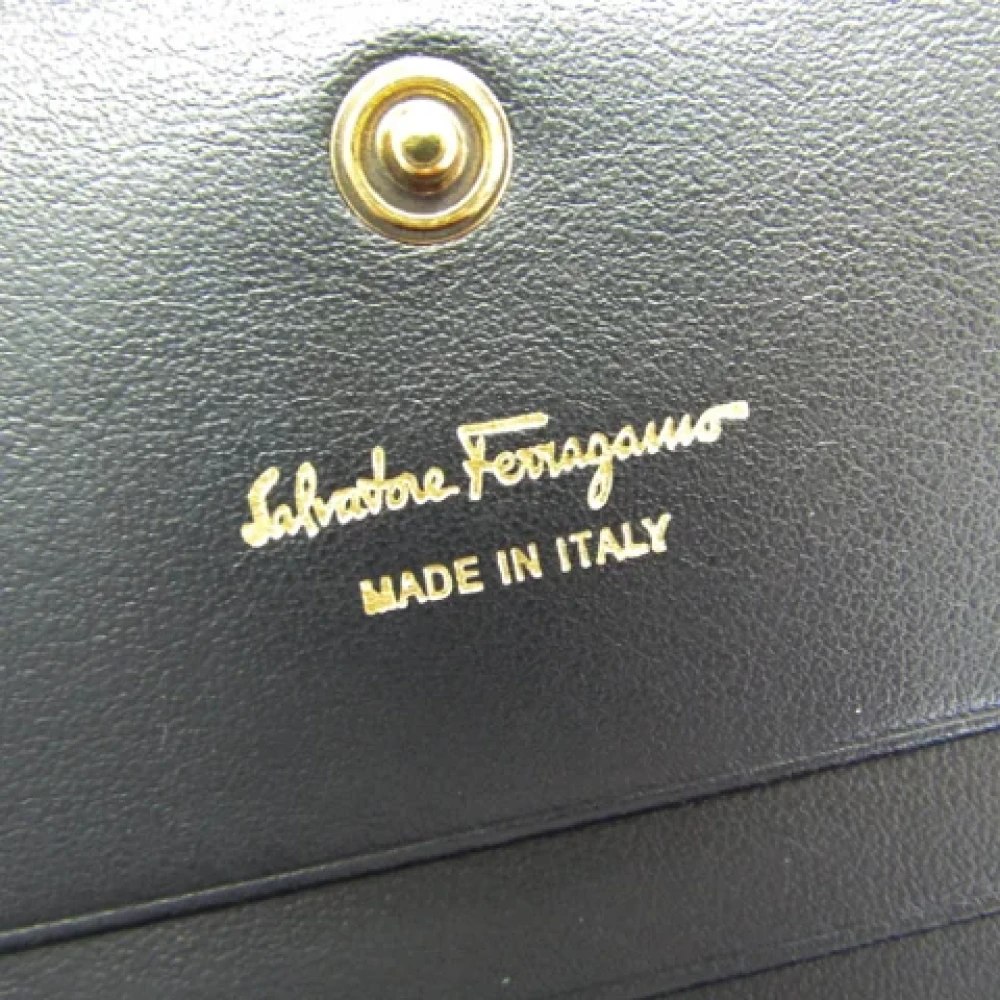 Salvatore Ferragamo Pre-owned Leather wallets Multicolor Dames