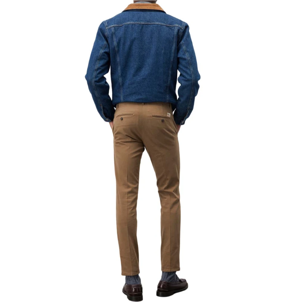 Roy Roger's Winter Gabardine Broek Beige Heren
