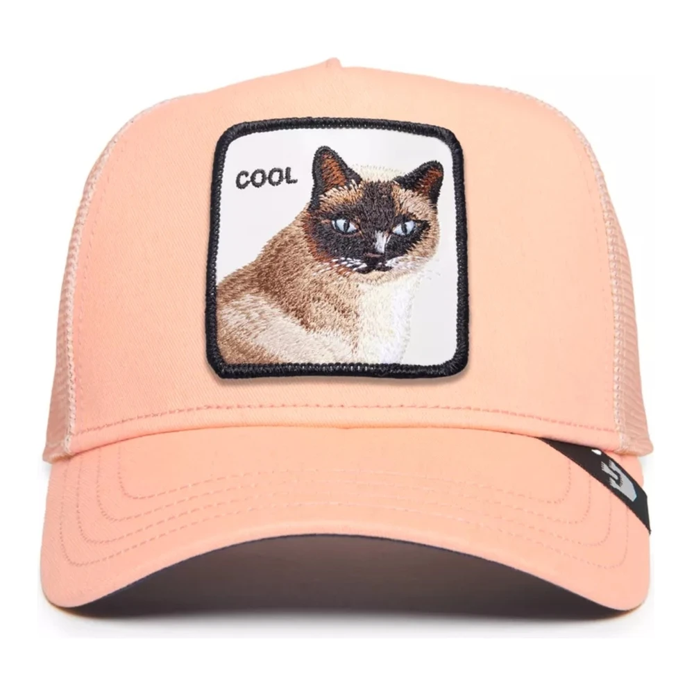 Goorin Bros Cool Cat Trucker Cap Oranje Orange Heren