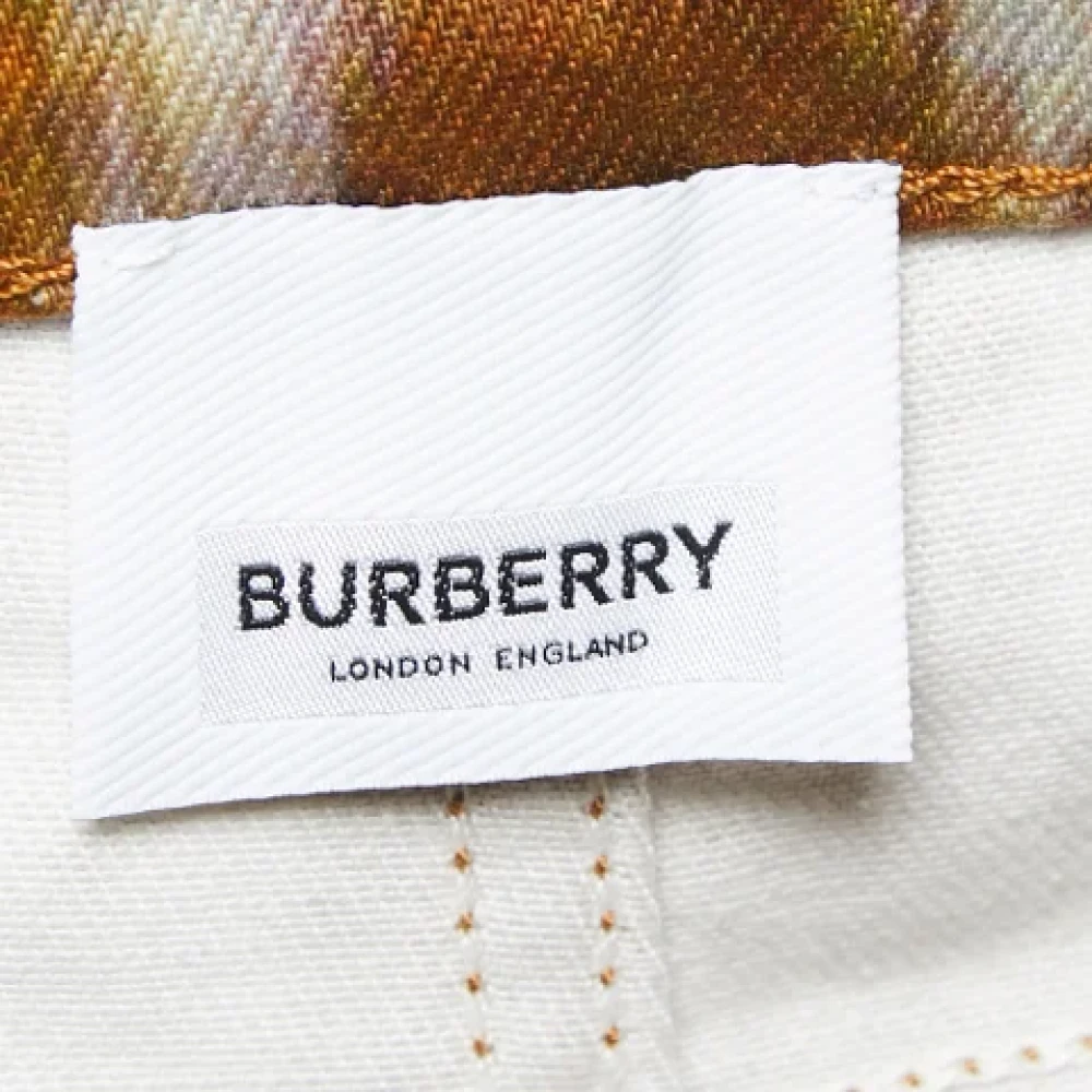 Burberry Vintage Pre-owned Denim jeans Brown Dames
