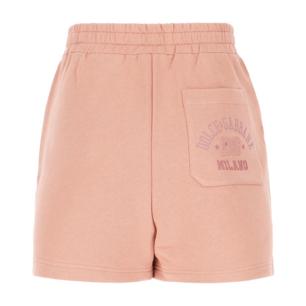 Dolce & Gabbana Casual Denim Shorts voor Mannen Pink Dames