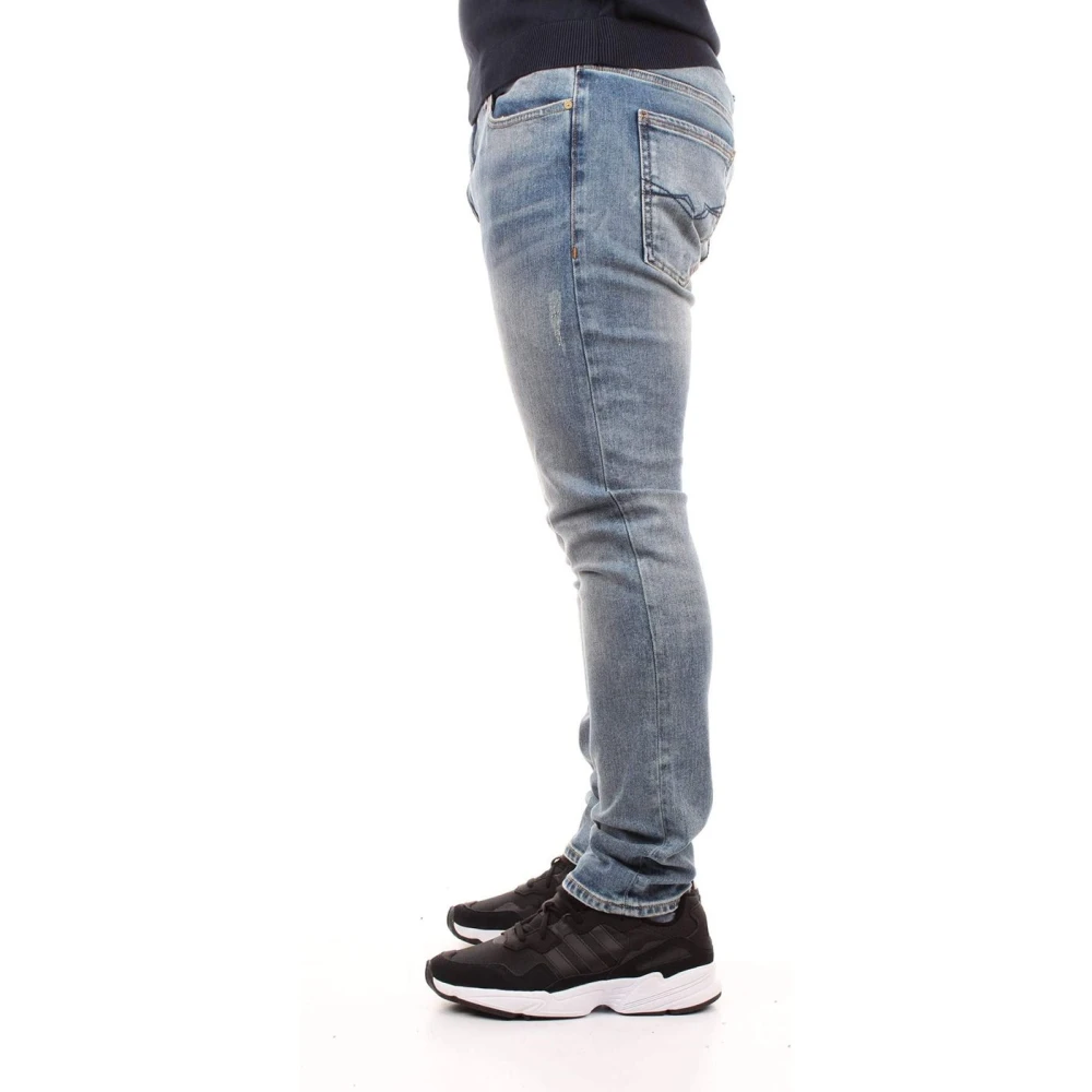 Guess Slim-fit Jeans van Denim Blue Heren