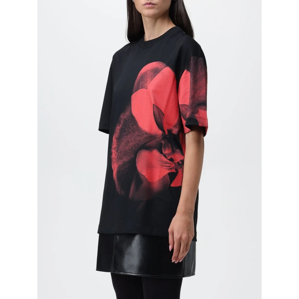 alexander mcqueen Casual Dames T-shirt Black Dames