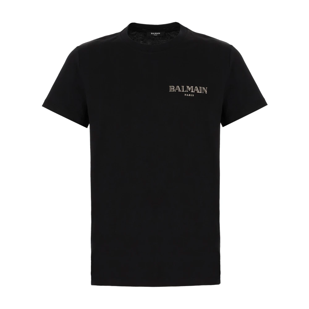 Balmain - Tops > T-Shirts - Black - Balmain - Modalova