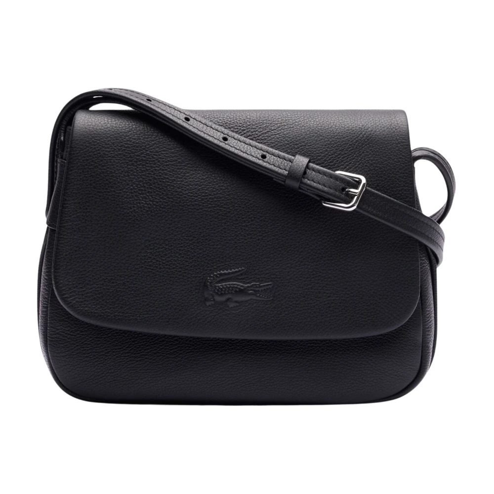 Lacoste Donna Nero Borse, Taglia Unica, New,