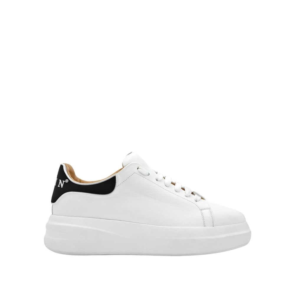 Philipp Plein Stiliga Sneakers för Modeintresserade White, Herr