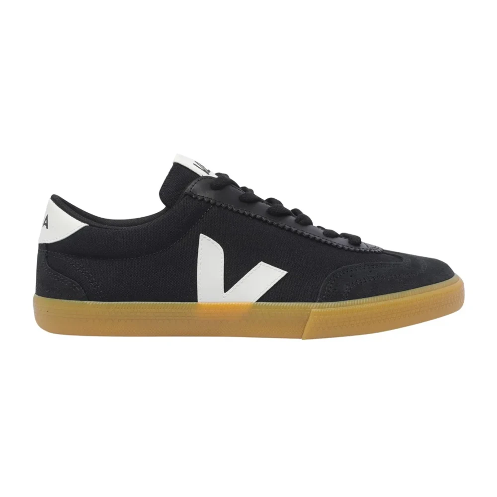 Veja Zwarte Canvas Sneakers Heren Schoenen