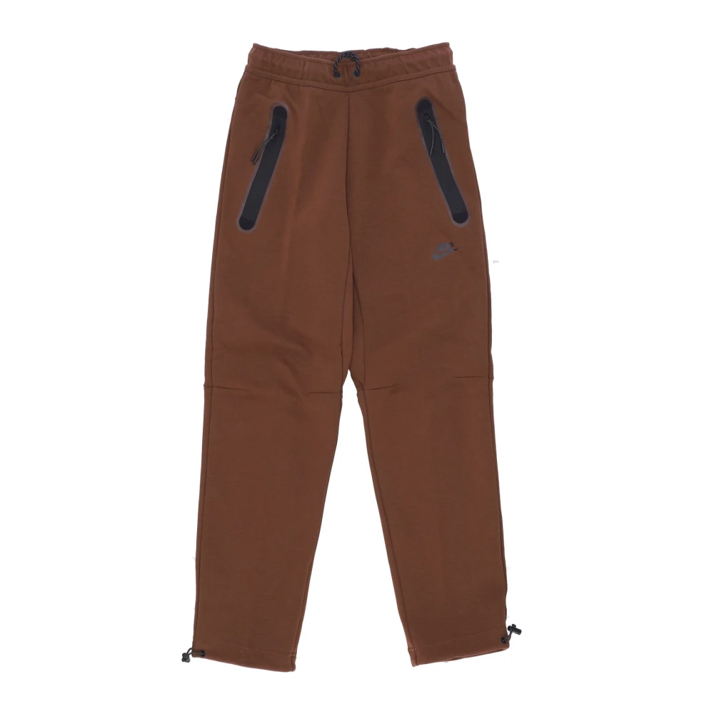 Nike Men's Brown Trousers & Shorts, L, Lightweight Tech Fleece Sportswear Trousers