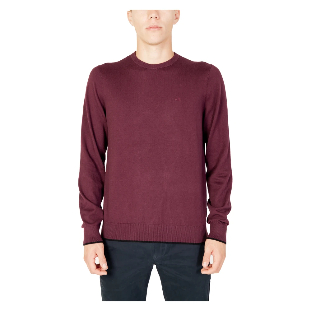 Armani Exchange Uomo Viola Pullover
