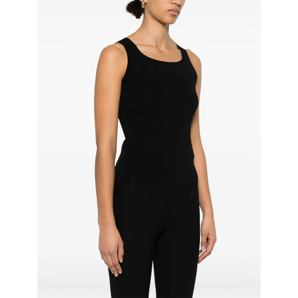 Max Mara Blauwe Pure Top voor Vrouwen Black Dames