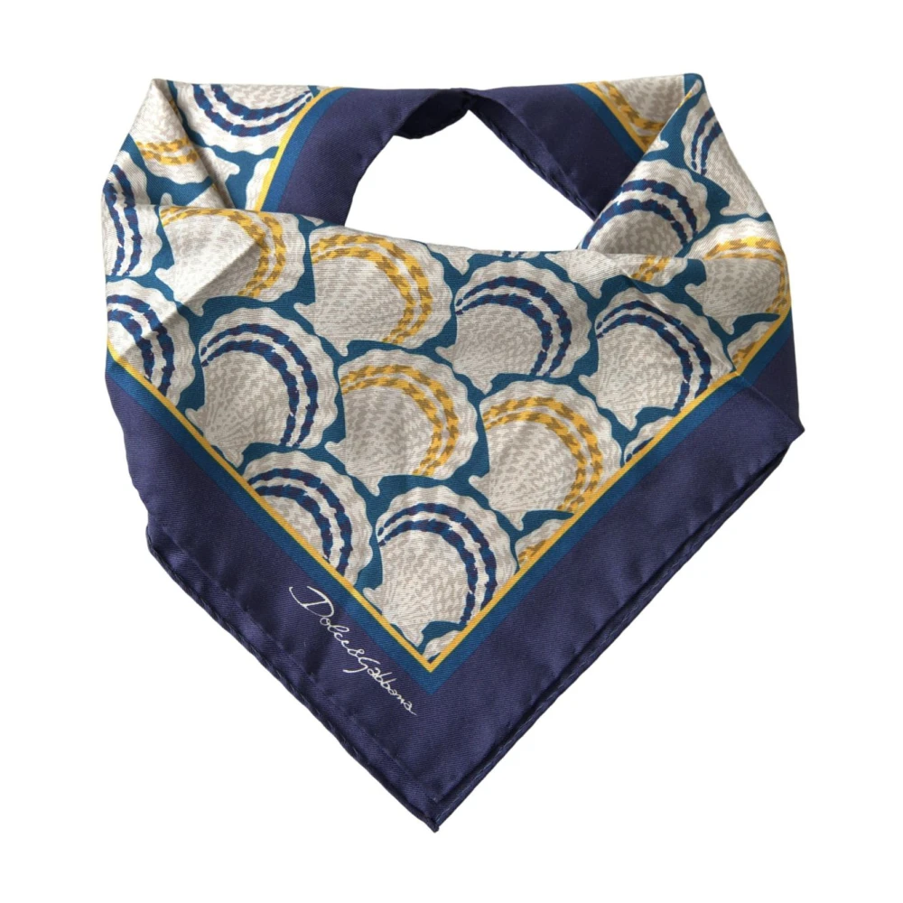 Dolce & Gabbana Silky Scarves Multicolor Unisex