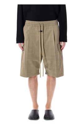 melange-beige-cargo-shorts-stylish-comfort
