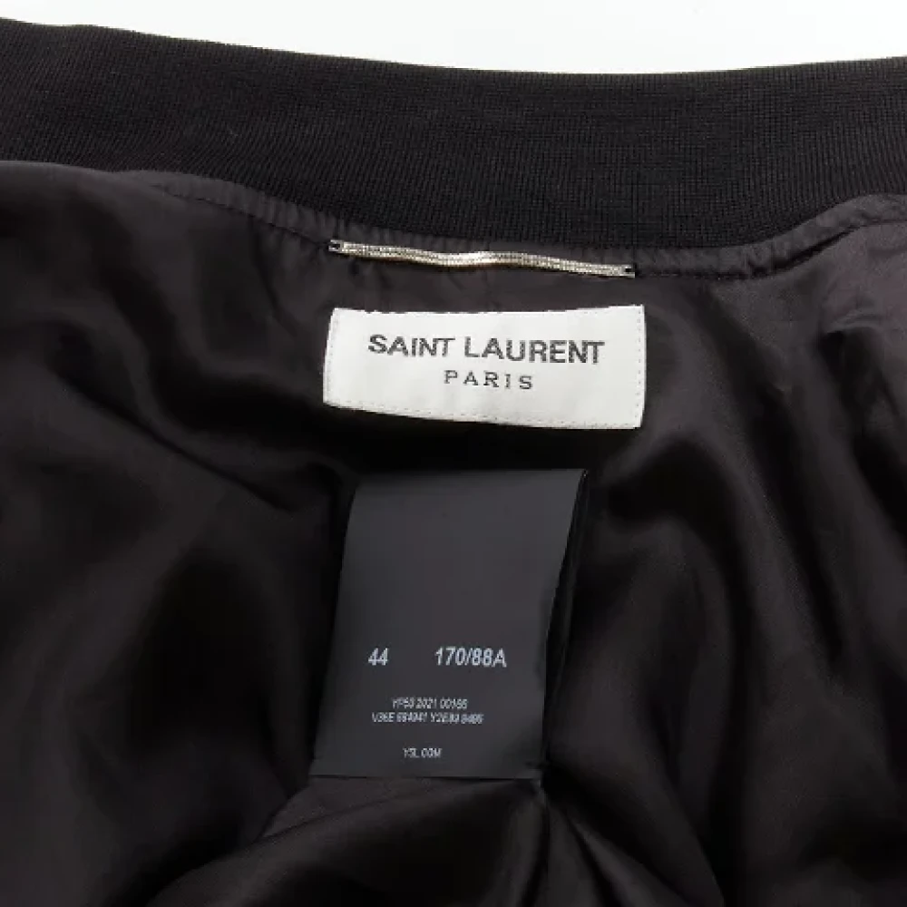 Saint Laurent Vintage Pre-owned Fabric outerwear Multicolor Dames