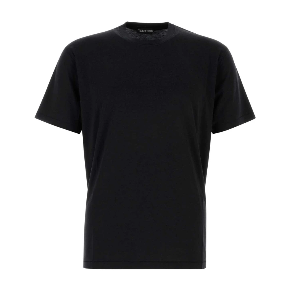 Tom Ford Men's Black Lyocell Blend T-Shirt