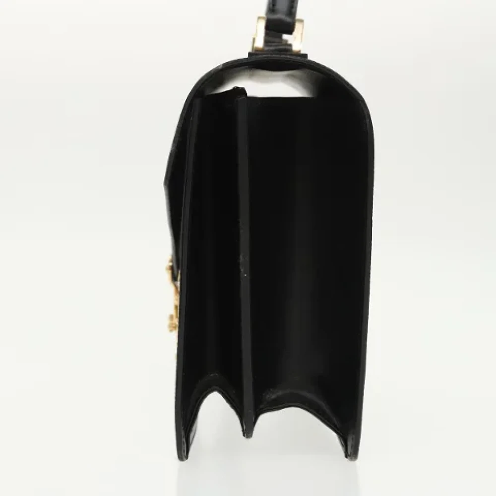 Louis Vuitton Vintage Pre-owned Leather handbags Black Dames