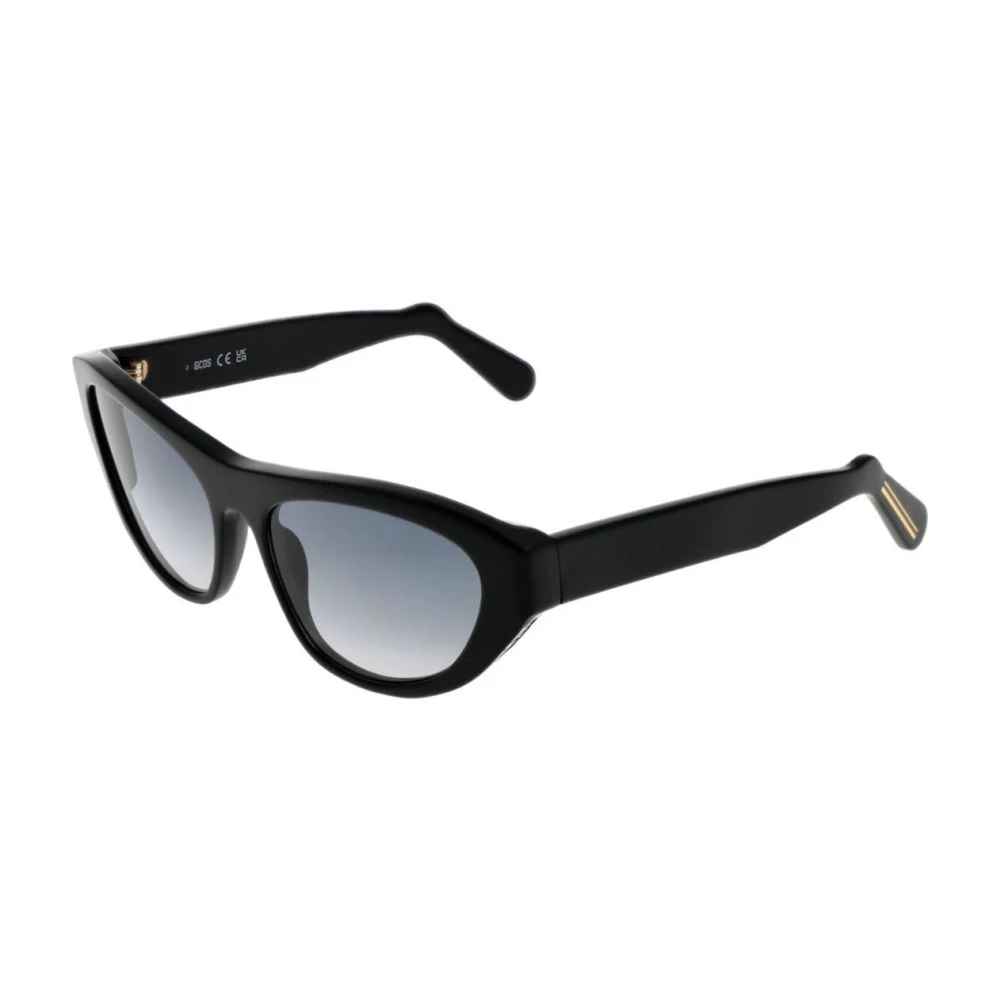Gcds Women's Black Cat Eye Gradient Sunglasses With Case