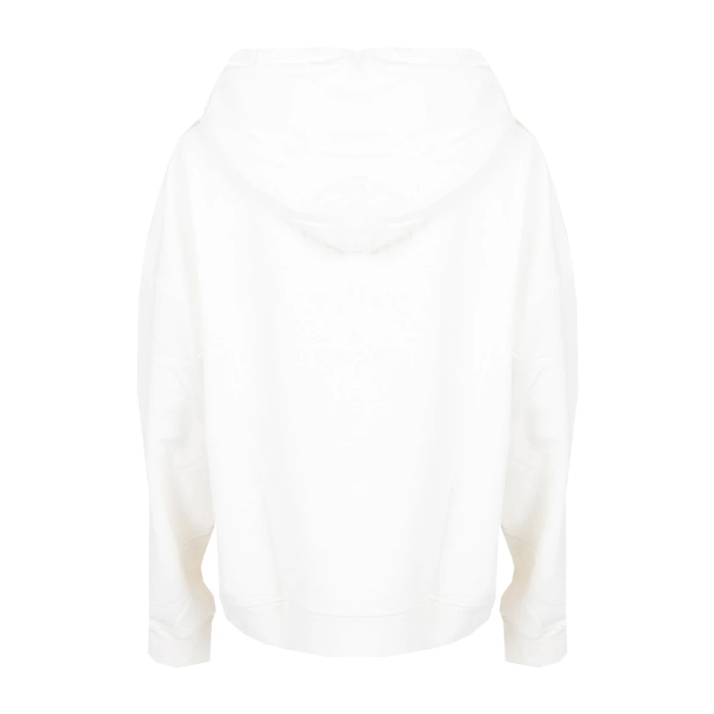 pinko Hoodie met pailletten White Dames