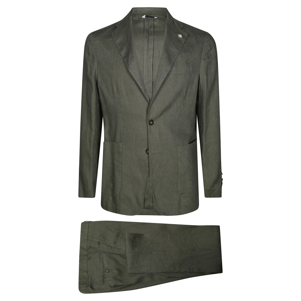 Suits > Suit Sets > Single Breasted Suits - - Manuel Ritz - Modalova
