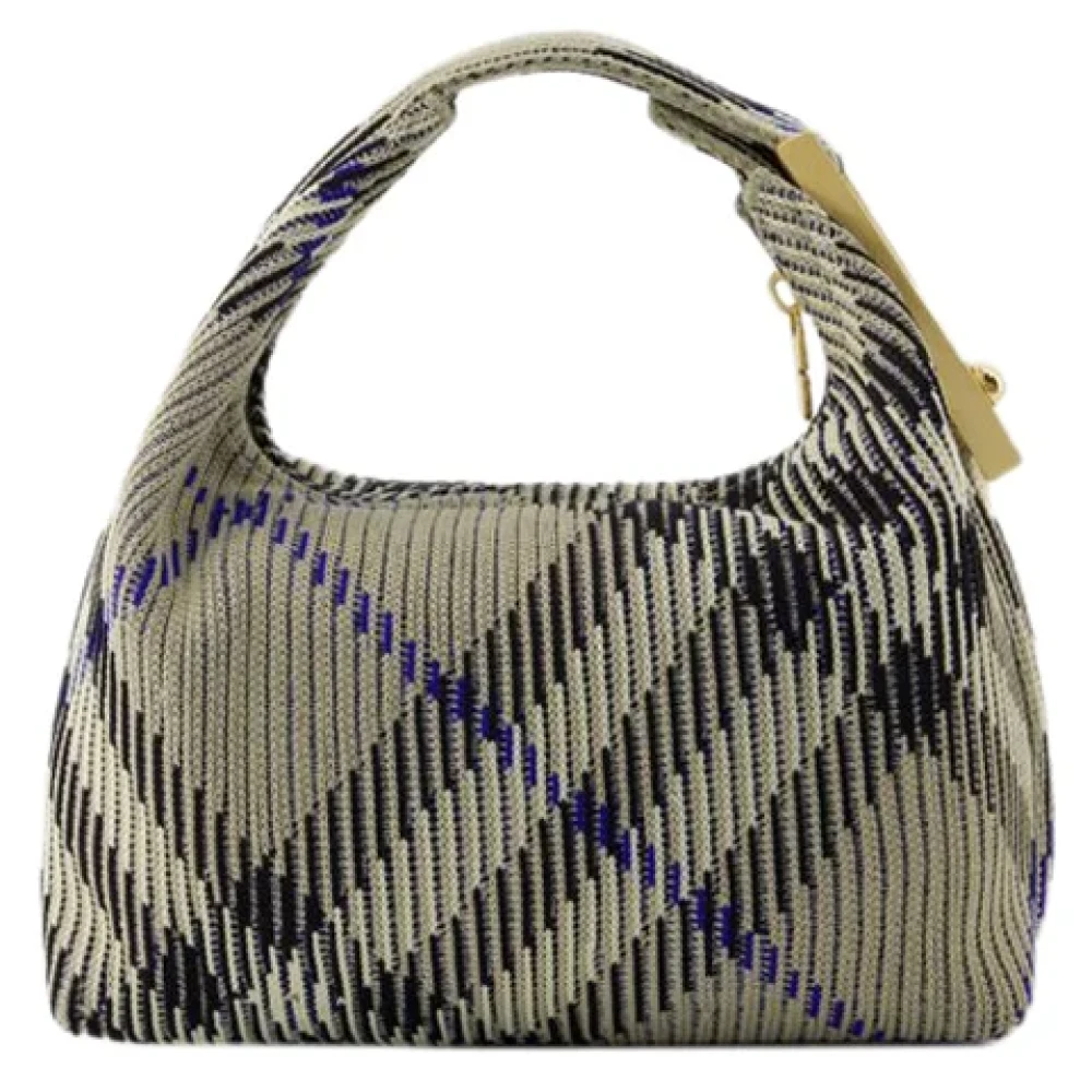 Burberry Nylon handbags Gray Dames