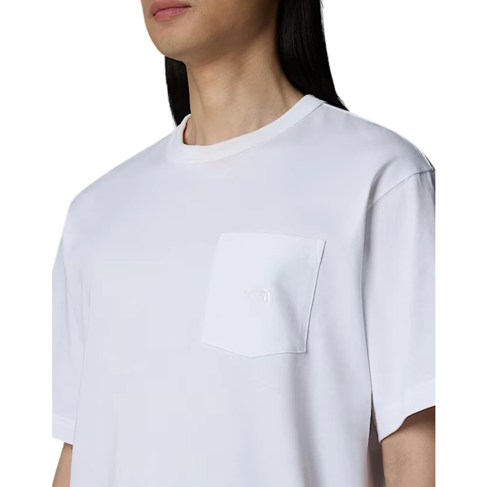 The North Face Relaxed Pocket T-Shirt White Heren