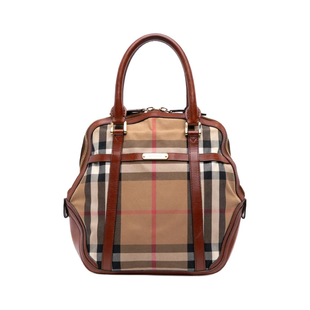 Pre-owned Top Handle Satchel Bag - Burberry Vintage - Modalova