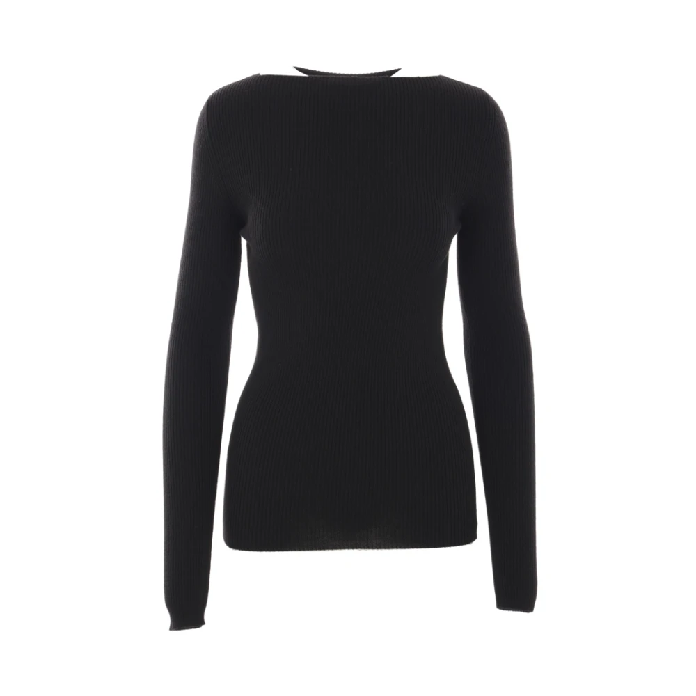 Rick Owens Zwarte Top voor Stijlvolle Look Black Dames