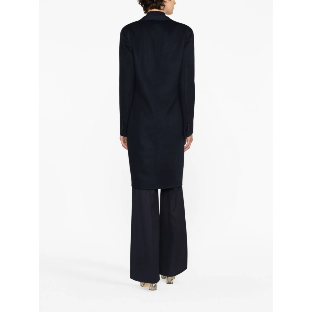 Giorgio Armani Stijlvolle Jas voor Mannen en Vrouwen Blue Dames