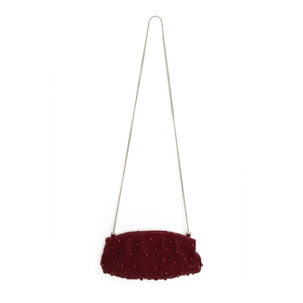 Gestuz Rode Parel Clutch Accessoire Red Dames