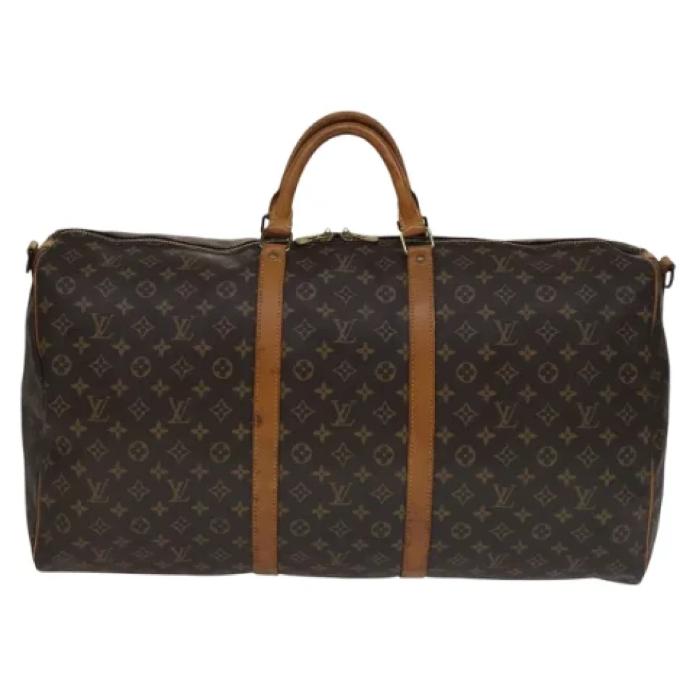 Louis Vuitton Vintage Pre-owned Canvas travel-bags Brown Dames