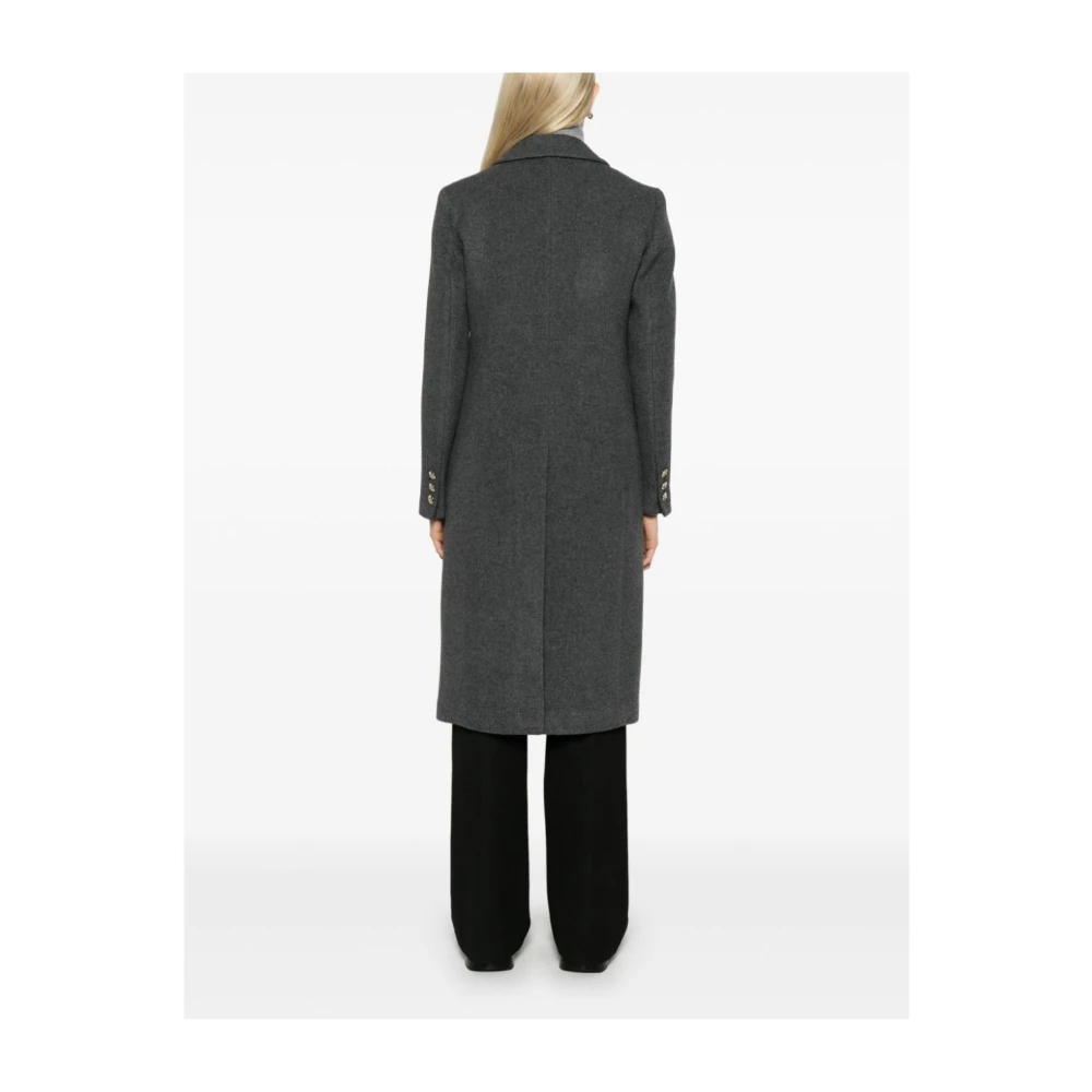 Liu Jo Grijze Wollen Overjas Gray Dames