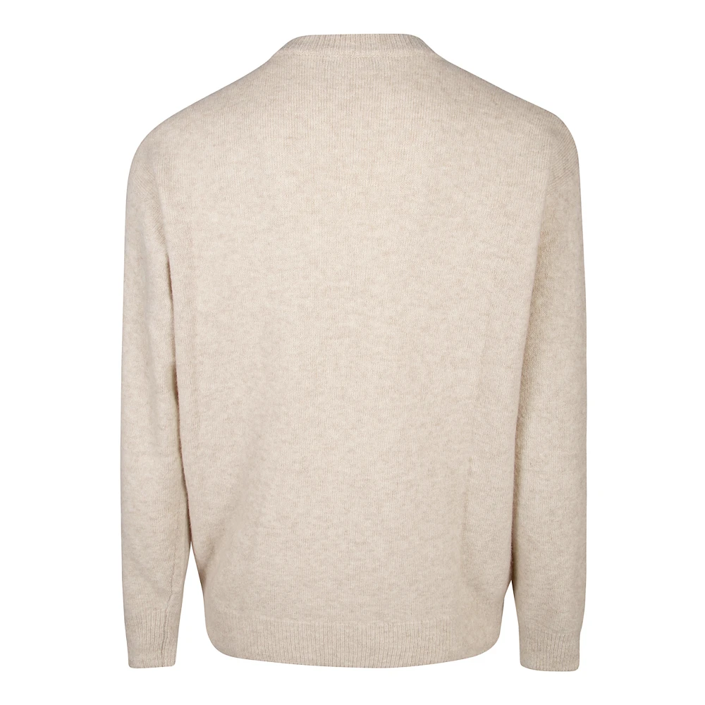Roberto Collina Beige Sweaters voor Mannen Beige Heren