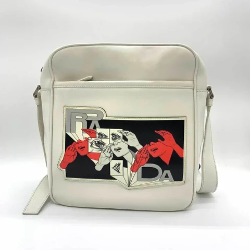 Prada Vintage Pre-owned Fabric prada-bags White Dames