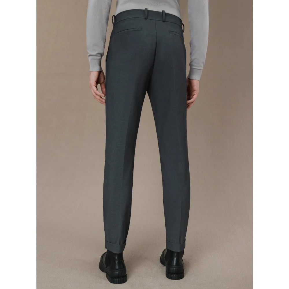 RRD Lichtgewicht Chino Broek met Slim Fit Black Heren