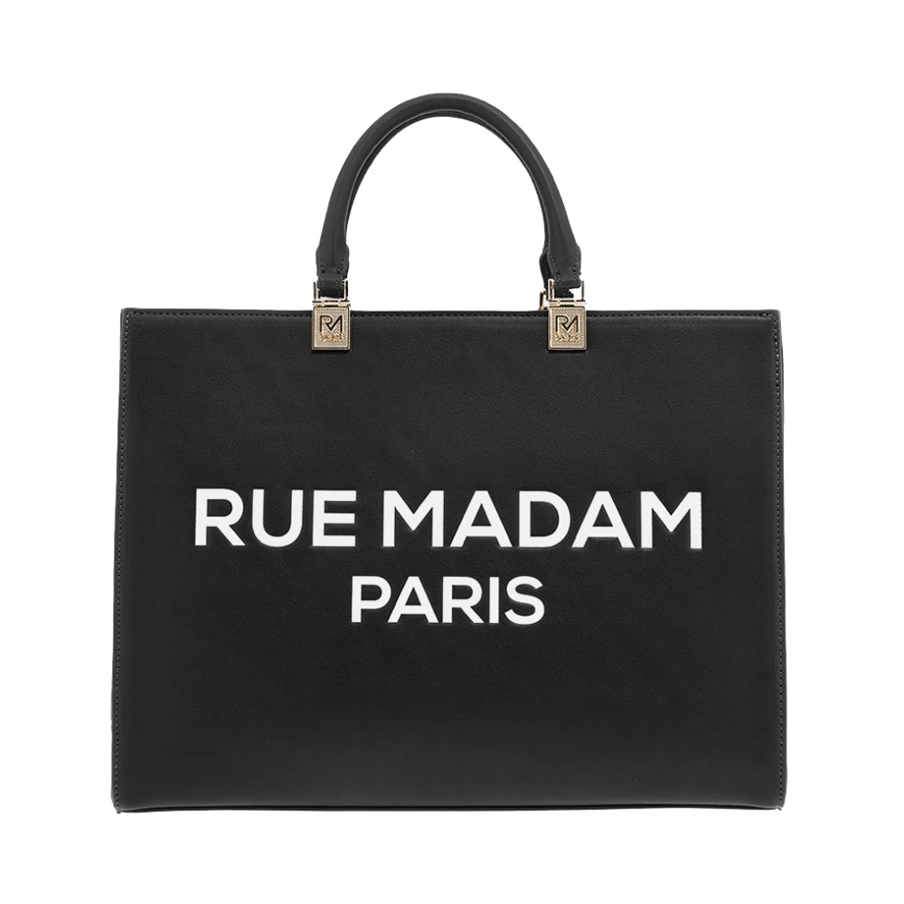 Rue Madam Black Iconique Women's Shoulder Bag In - Female - Shopping Bags - One Size - Bags