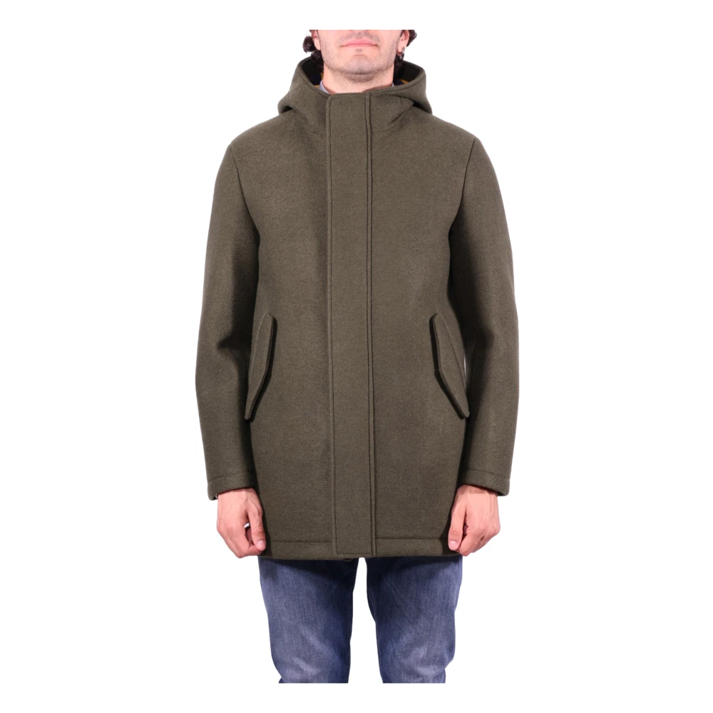Manuel Ritz Groene Hoodiejas met Zakken Green Heren