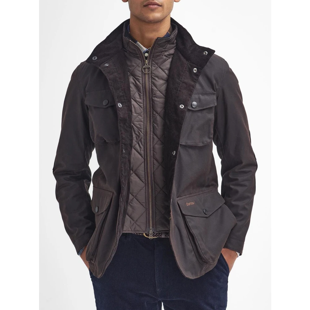 Barbour Klassieke Tartan Heren Gewaxte Jas Brown Heren