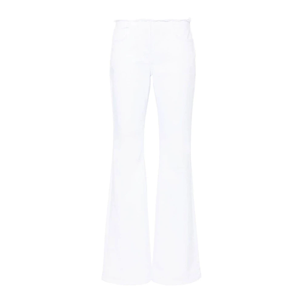 Givenchy Low-rise Flared Jeans White Dames