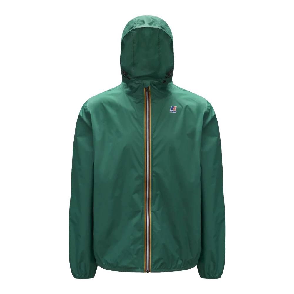 K-way Opvouwbare Waterdichte Windbreaker Jas Green Unisex