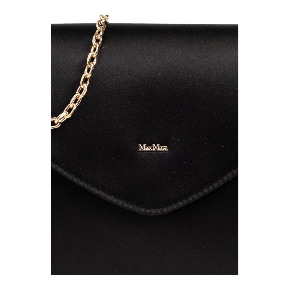 Max Mara Schoudertas Envelop Black Dames