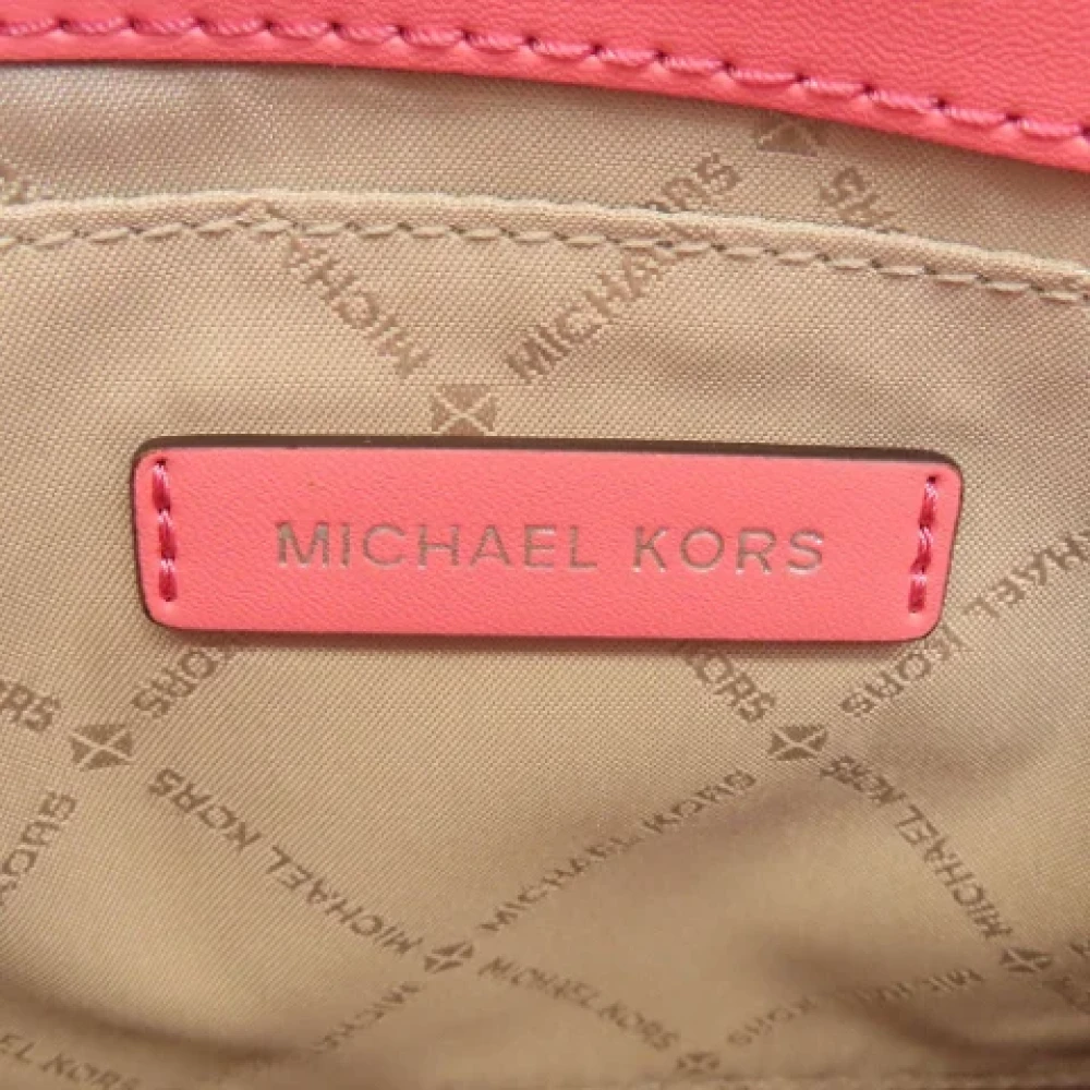 Michael Kors Pre-owned Fabric handbags Pink Dames