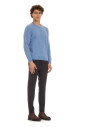 pull-col-rond-bleu-toucher-doux