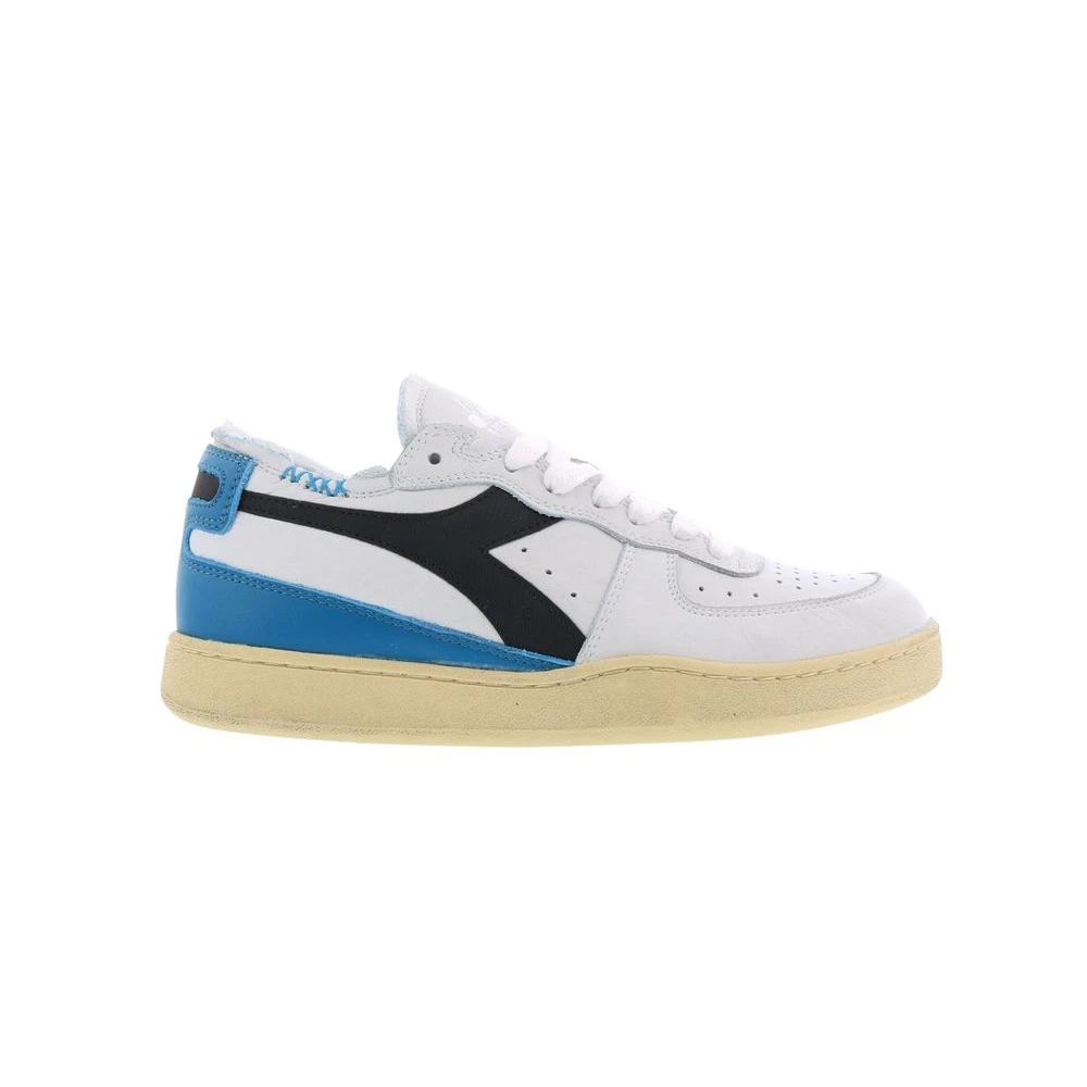 Diadora Basket Row Cut Sneakers Dames Schoenen Wit