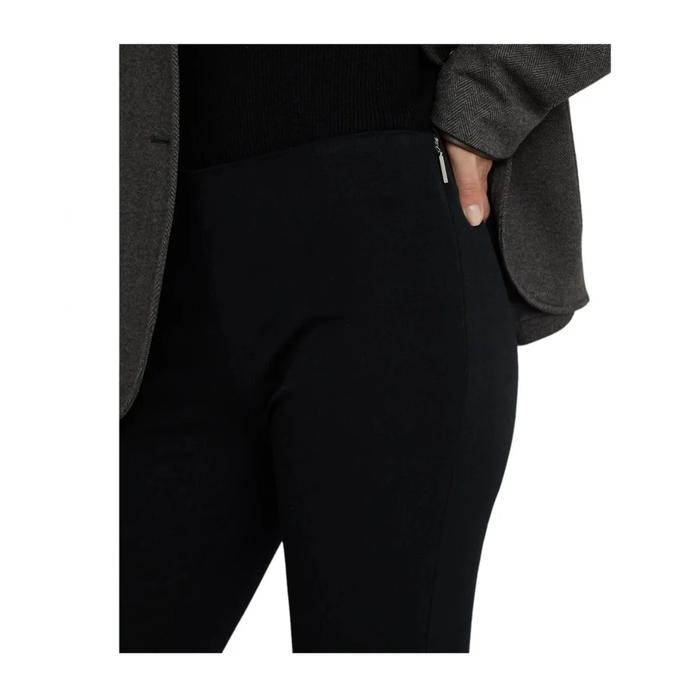 Ralph Lauren Skinny Broeken Black Dames