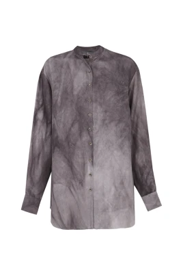 Lilac Silk Shirt