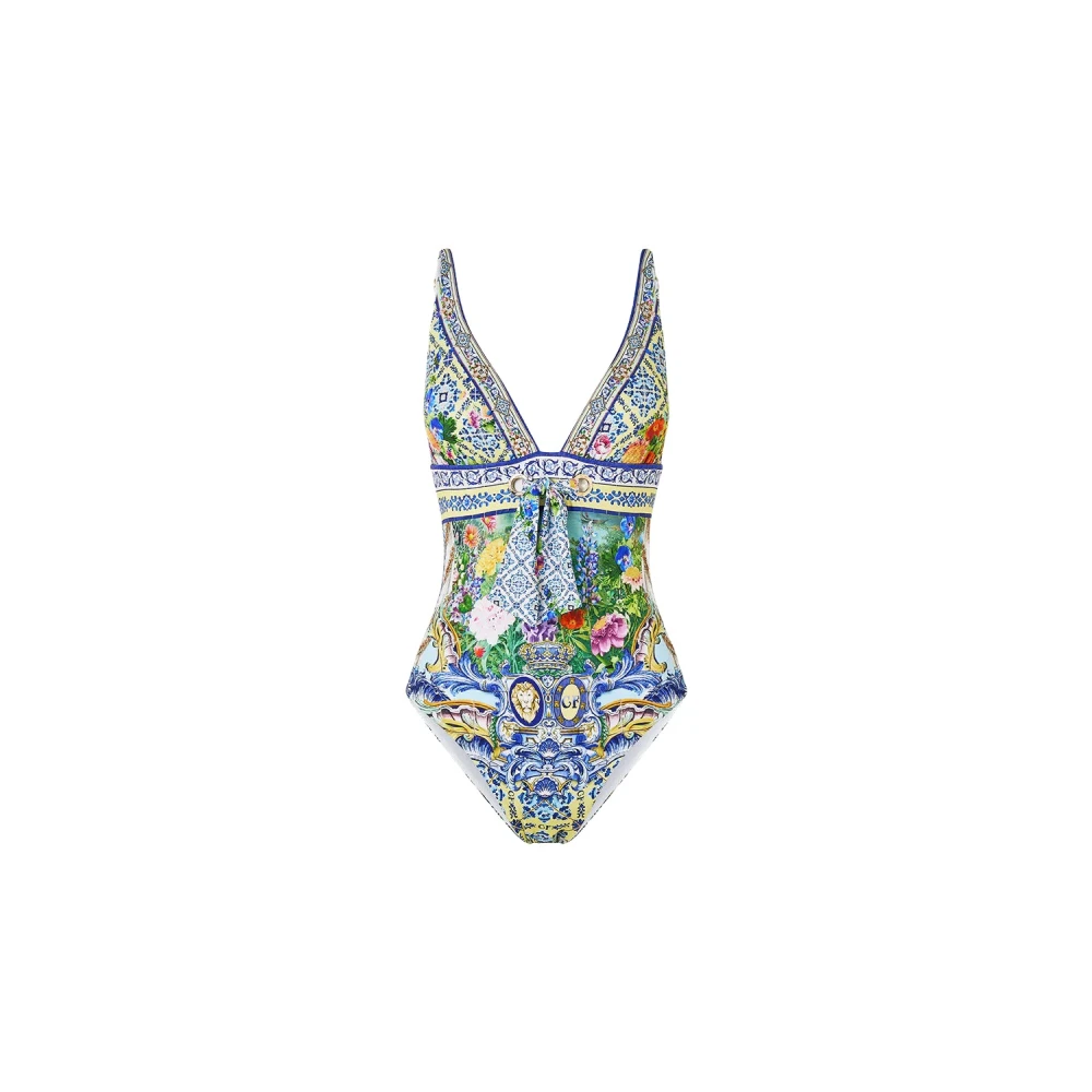 Camilla Eyelet Stropdas Eén Stuk Muur Wonderen Multicolor Dames