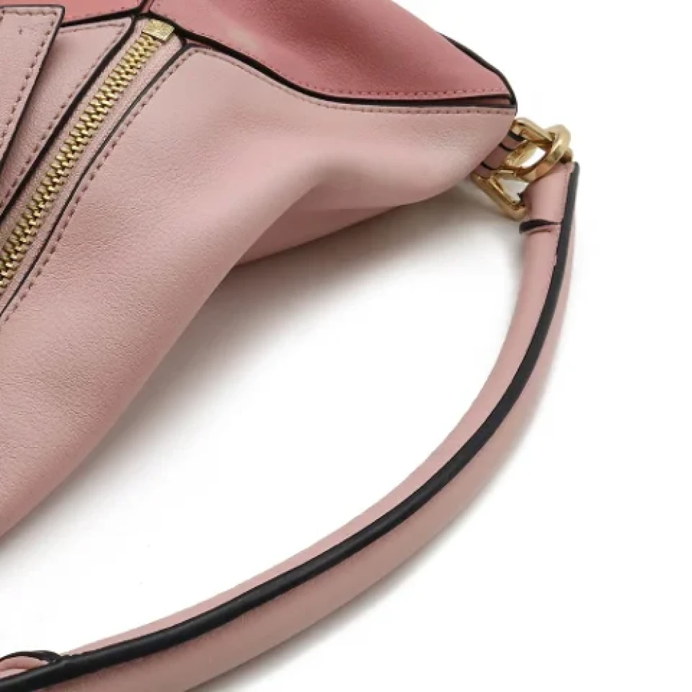 Loewe Pre-owned Leather handbags Pink Dames